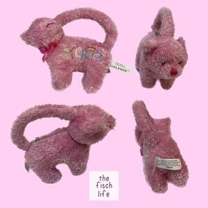 Pink Plush Cat Barbie Mini Purse Bag